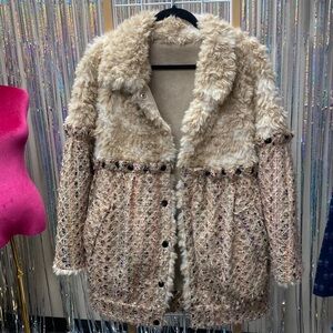 Warm trendy coat